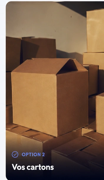 Cartons d'expédition